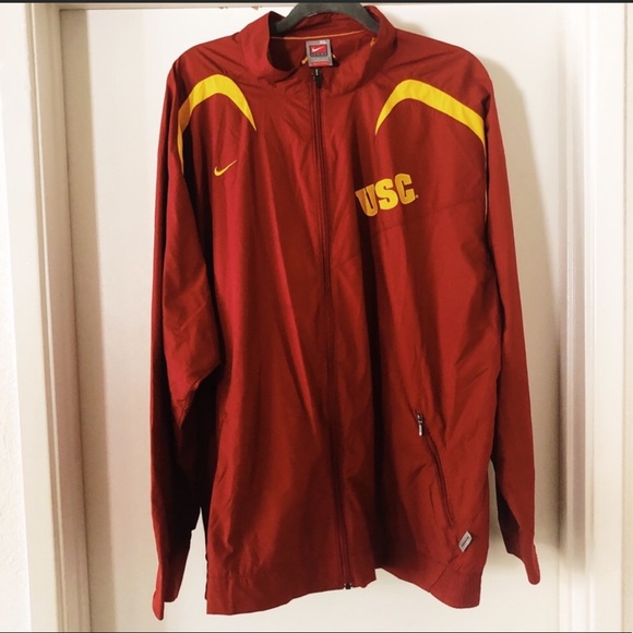 nike fit storm USC Trojans windbreaker jacket XL - Picture 1 of 8